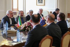 دیدار وزیران امور خارجه ایران و نیوزلند